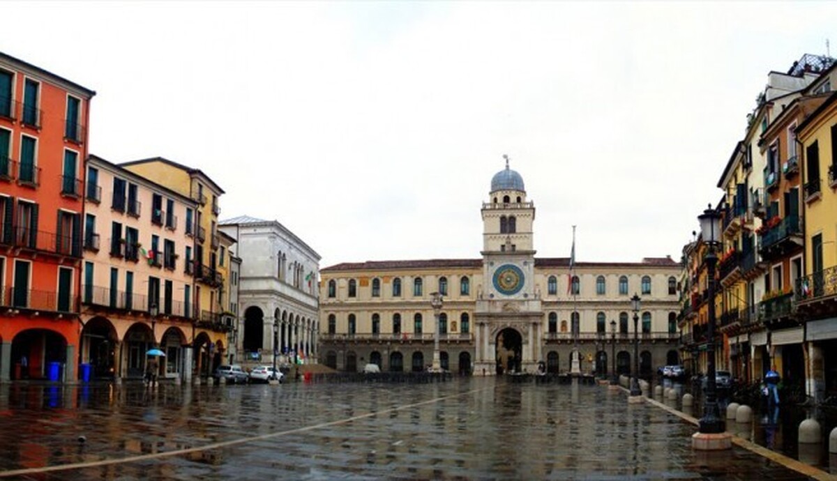 حجم عجیب سیلاب در شهر ویچنزا در ایتالیا